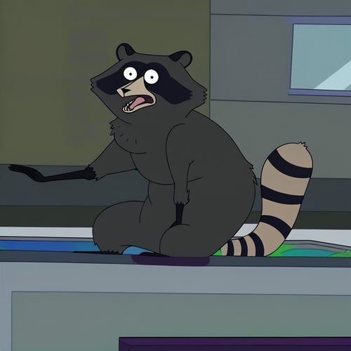 Raccoon (Housebroken) by Xposing_Organisms on Tensor.Art