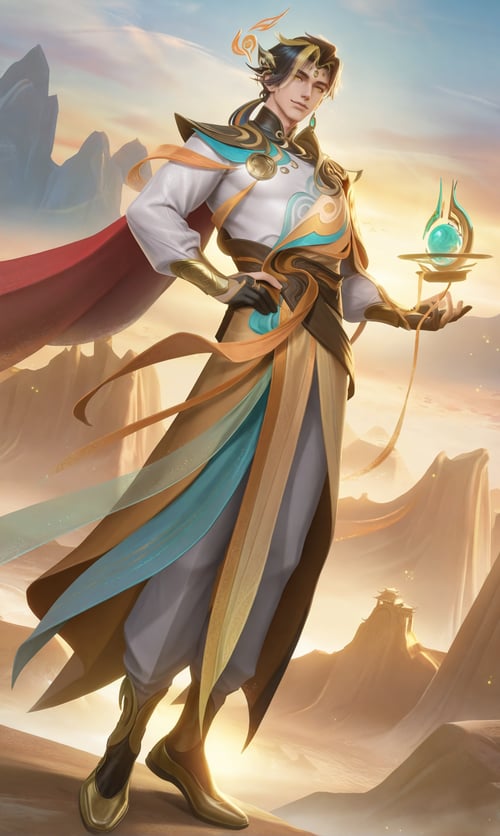 (王者荣耀)-狄仁杰-神骥·赴朔漠/HOK-Direnjie by 晴天 on Tensor.Art