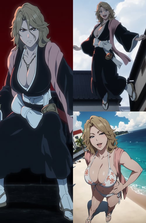 Rangiku Matsumoto (Bleach: Thousand-Year Blood War art style) - Anima 1.0 by metalchromex on Tensor.Art