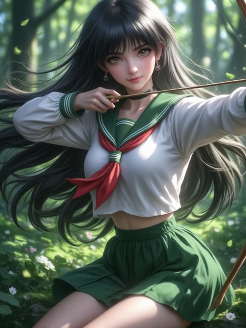 Kagome Higurashi - Inuyasha by Irman Franklin on Tensor.Art