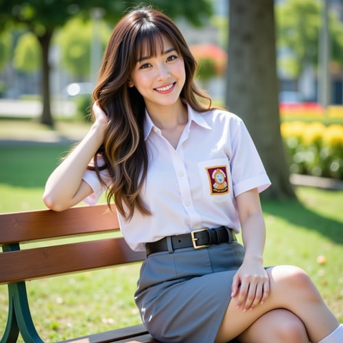 Seragam SMA (Indonesian High School Uniform) by LocalGhost on Tensor.Art