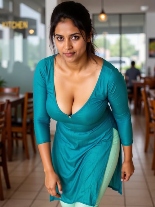 Downblouse saree for flux by BeuT_Ai on Tensor.Art