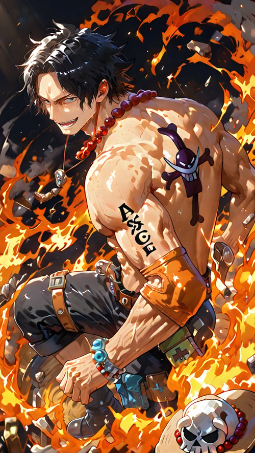 Ace Portgas D by Sylion_Helia27 on Tensor.Art