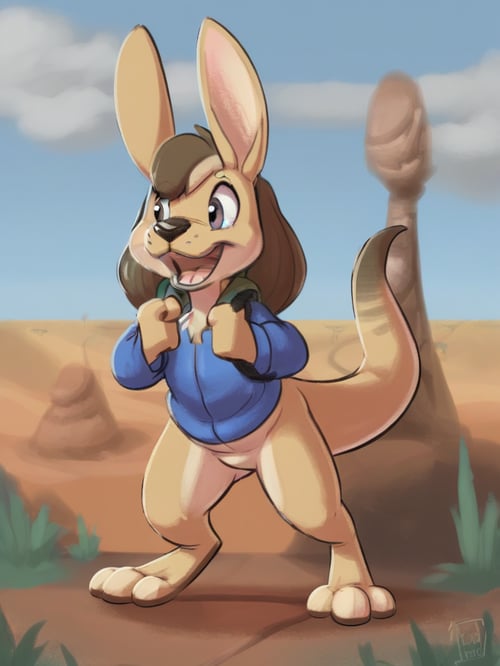 Reign2004 Kangaroo by TensorUser on Tensor.Art