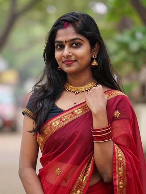 Indian Dusky Girl by Dancing Monk on Tensor.Art