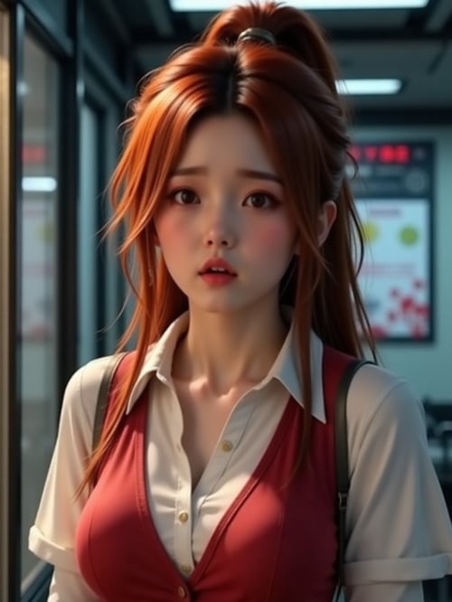 commuter girl by wefong2000 on Tensor.Art