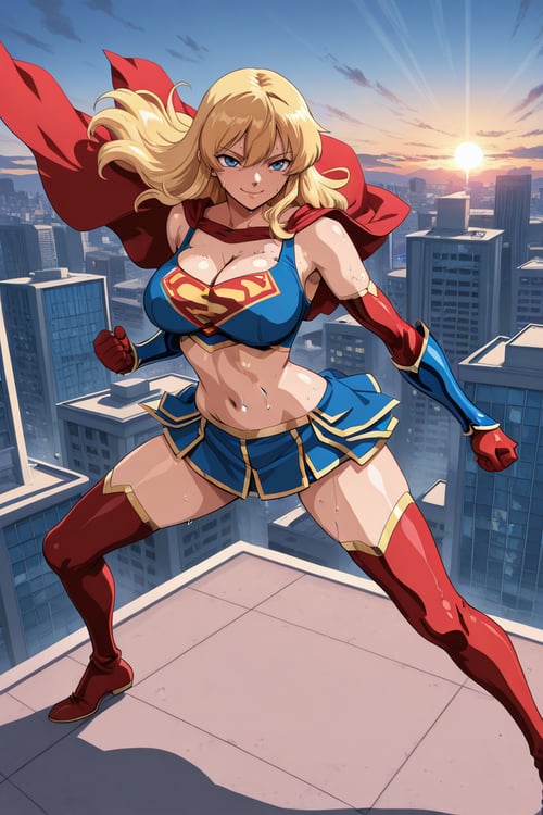 Super Girl | Ame-Comi | by san on Tensor.Art