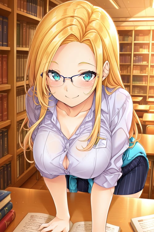 Azumino Grace Sakurako / あづみの・グレイス・さくらこ (from Megasuki! ~Kanojo to Boku no Megane Jijou~ Azumino G Sakurako Hen) by montbl...