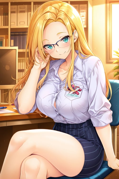 Azumino Grace Sakurako / あづみの・グレイス・さくらこ (from Megasuki! ~Kanojo to Boku no Megane Jijou~ Azumino G Sakurako Hen) by montbl...