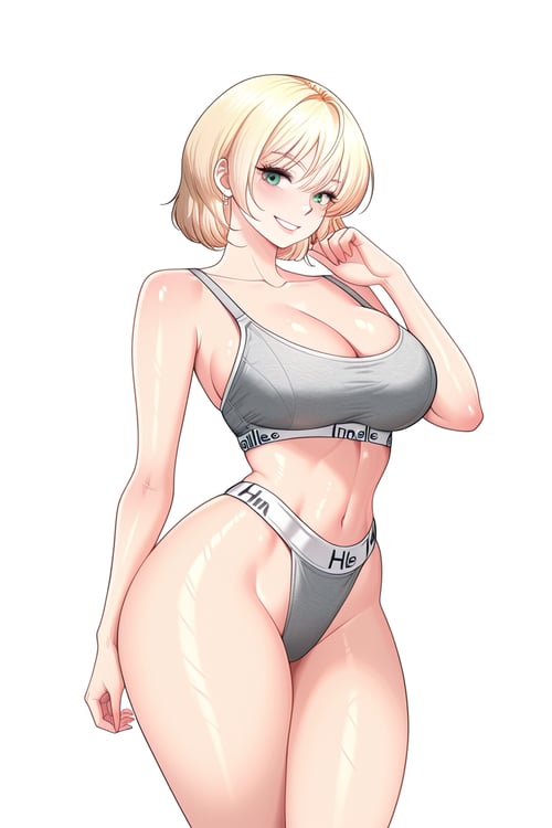 Women's clothing - sports bra and thong by DR-pelli on Tensor.Art