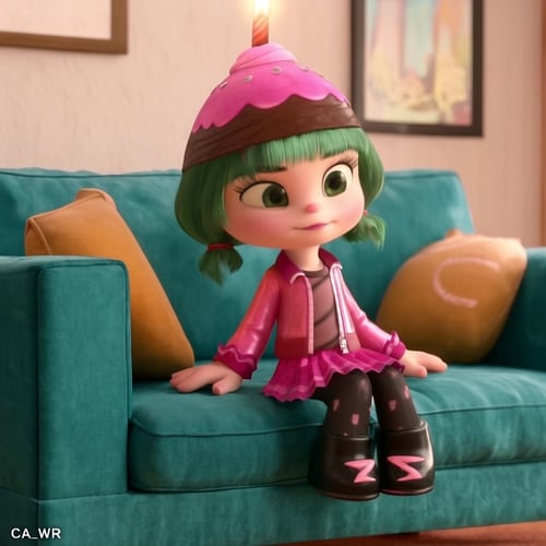 Candlehead (Wreck it Ralph) by Artificial_ignorance on Tensor.Art