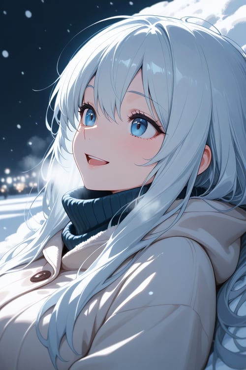 Cold Night Atmosphere by VIA_AI on Tensor.Art