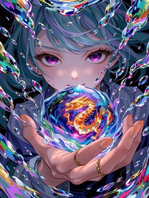 Iridescent Anime Style by Izmys on Tensor.Art