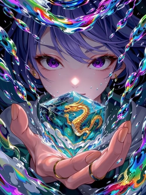 Iridescent Anime Style by Izmys on Tensor.Art
