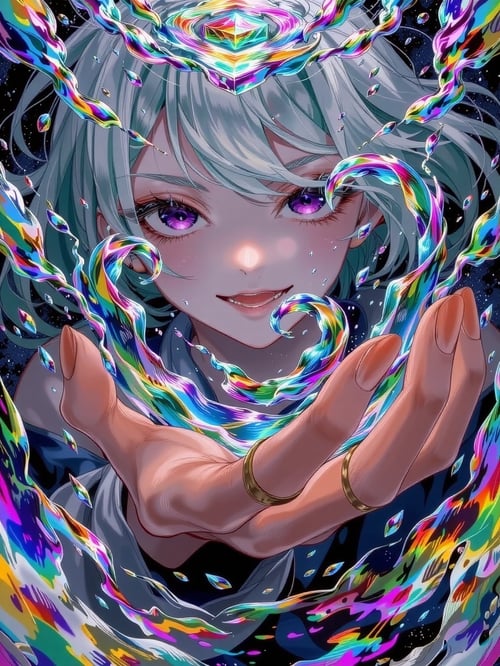 Iridescent Anime Style by Izmys on Tensor.Art
