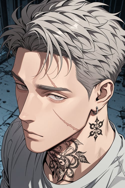 Oh Taejoon - Wet Sand by Lineko on Tensor.Art