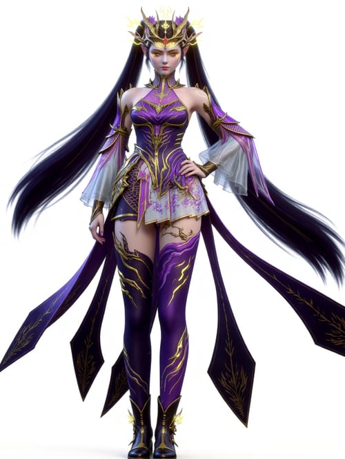 DJ_紫妍-新建模-龙皇-斗破苍穹-F.1 by DJ大江东去 on Tensor.Art