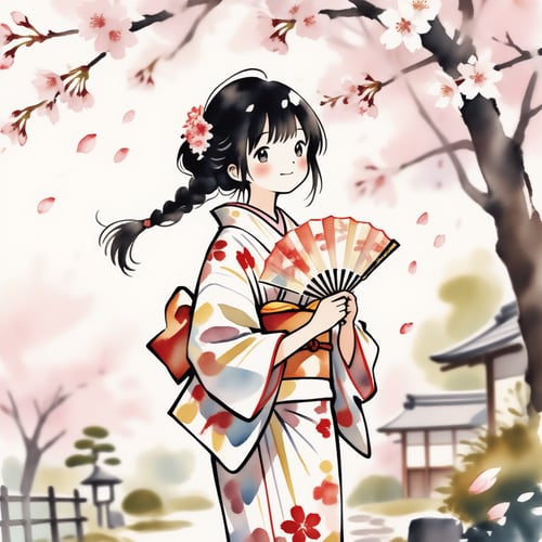 Blooming Watercolors*Z-image* by 🌻KEI🌻 on Tensor.Art