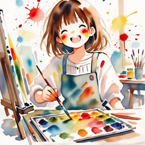 Blooming Watercolors*Z-image* by 🌻KEI🌻 on Tensor.Art