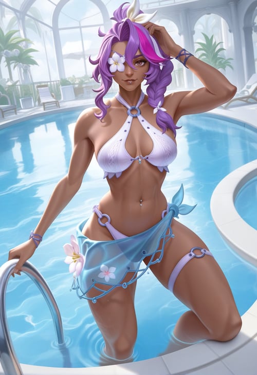 Samira Summer Party - League of Legends Wild Rift by cs12345 on Tensor.Art