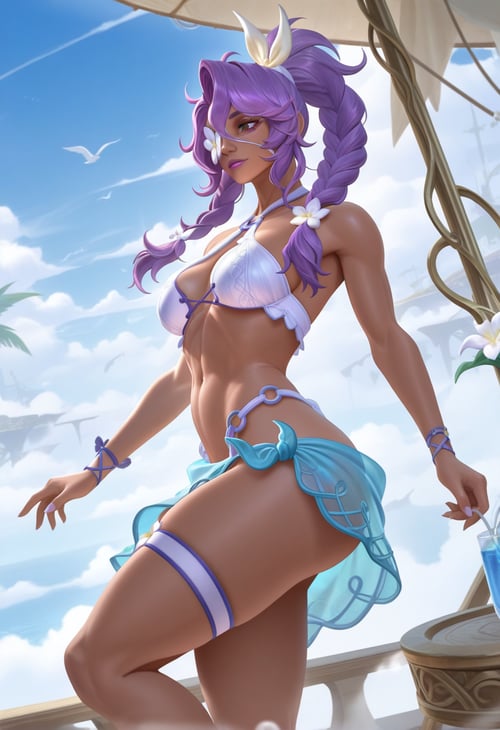 Samira Summer Party - League of Legends Wild Rift by cs12345 on Tensor.Art