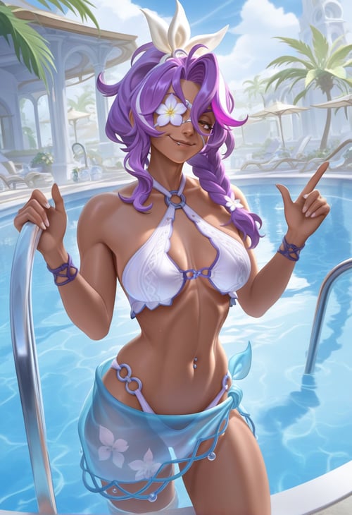 Samira Summer Party - League of Legends Wild Rift by cs12345 on Tensor.Art