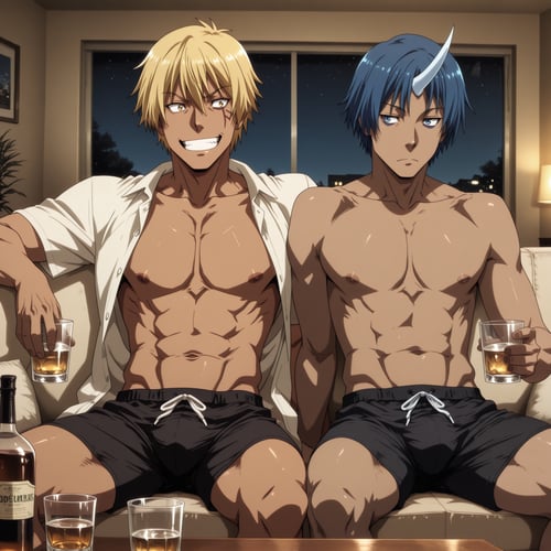 Anime males by SilverKoray on Tensor.Art
