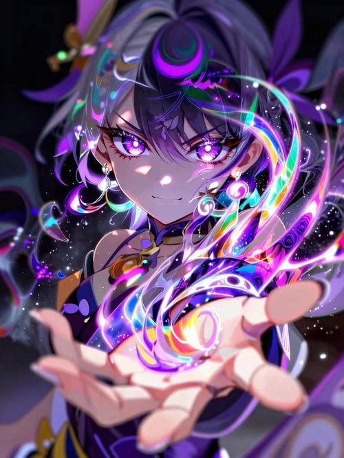 Iridescent Anime Style by Izmys on Tensor.Art