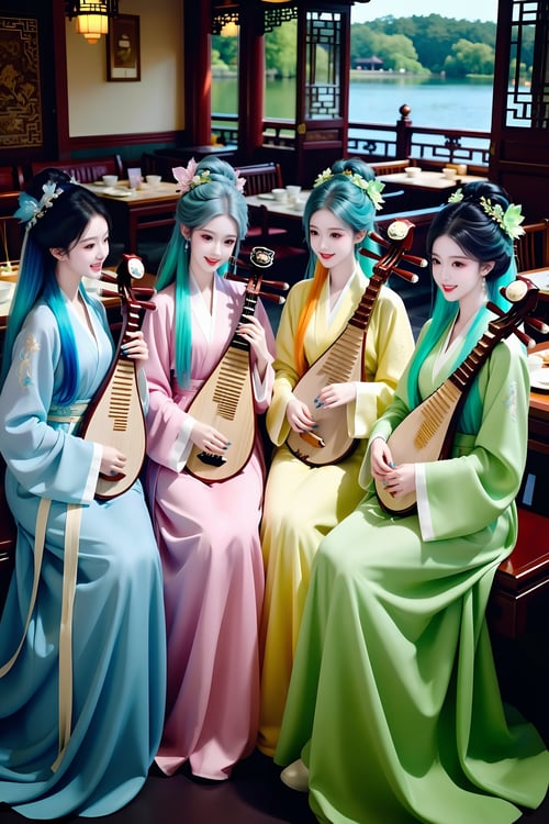 Ancient style internet celebrity beauty by newsans23 on Tensor.Art