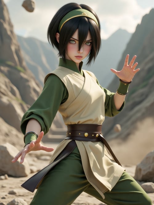 Toph Beifong - Earth Bender by Irman Franklin on Tensor.Art