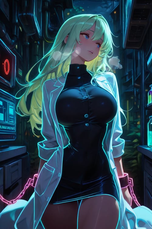 Luminescent Neon Rim Outline by Oni Toki on Tensor.Art
