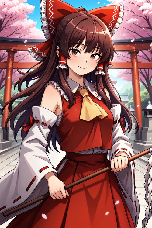 Reimu Hakurei V.IllusXL-2.0 - Touhou Project by SaraHentAI on Tensor.Art