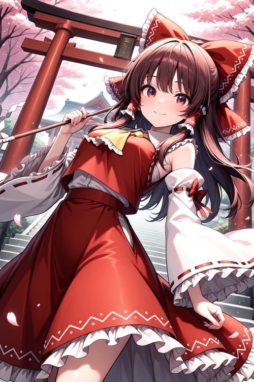 Reimu Hakurei V.IllusXL-2.0 - Touhou Project by SaraHentAI on Tensor.Art