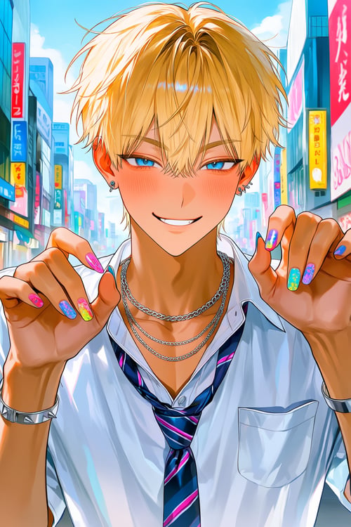 Kawaii Bishounen (ANIMA) by amesugary on Tensor.Art