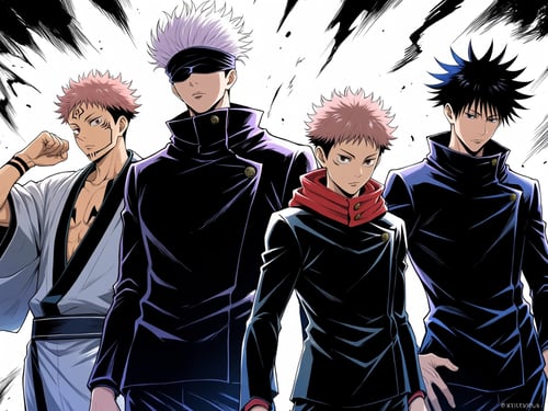Anime males by SilverKoray on Tensor.Art