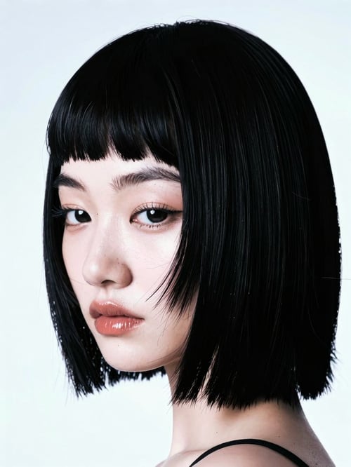 Short bangs by ℛ𝐀𝐄𝐁𝐈𝐀 on Tensor.Art