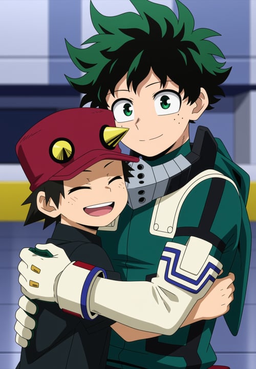Midoriya & Kota - Hero Academia - [Commission] by 25kkai on Tensor.Art