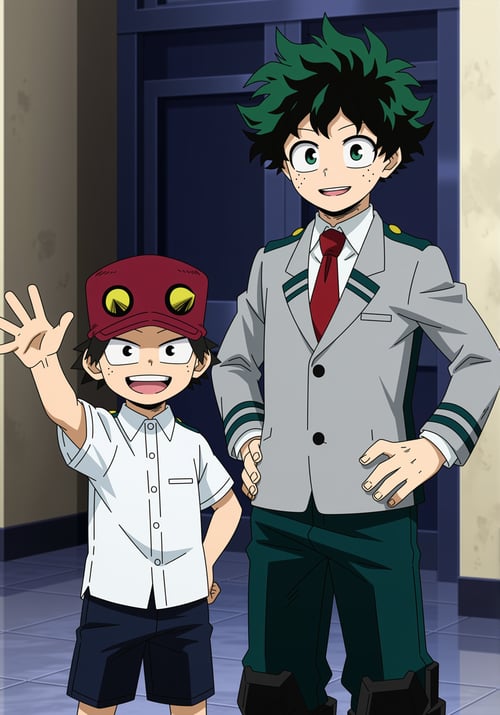 Midoriya & Kota - Hero Academia - [Commission] by 25kkai on Tensor.Art