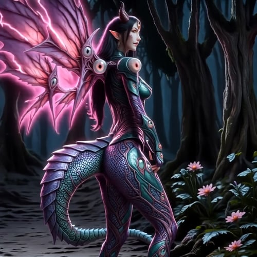 chaos girl by Daemon666 on Tensor.Art