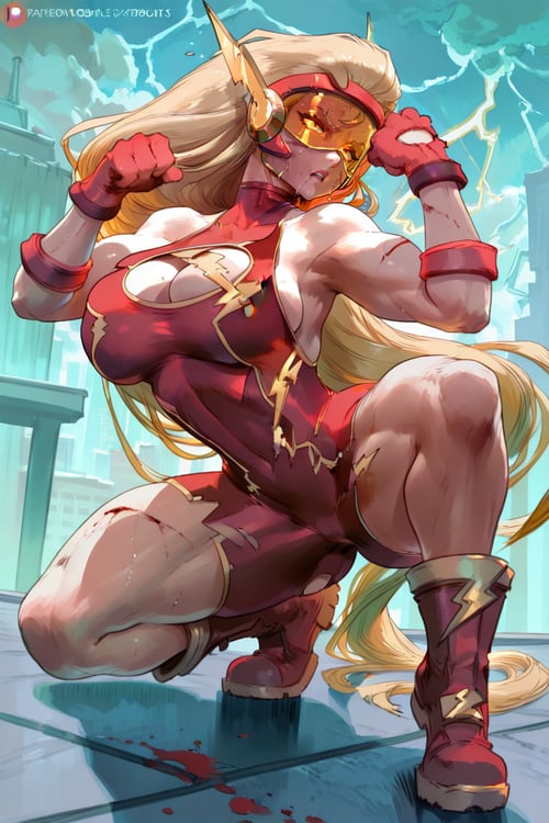 The Flash | Ame-comi | Jessie Quick by san on Tensor.Art