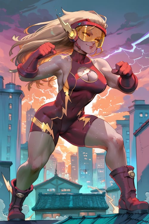 The Flash | Ame-comi | Jessie Quick by san on Tensor.Art