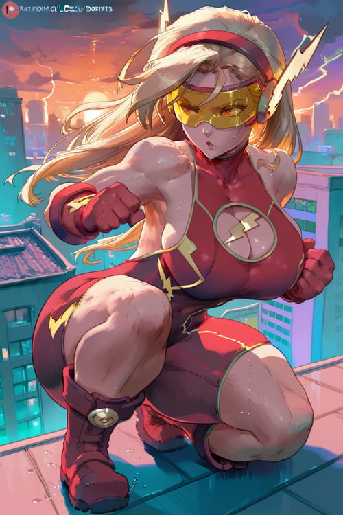 The Flash | Ame-comi | Jessie Quick by san on Tensor.Art
