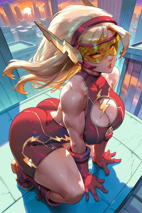 The Flash | Ame-comi | Jessie Quick by san on Tensor.Art