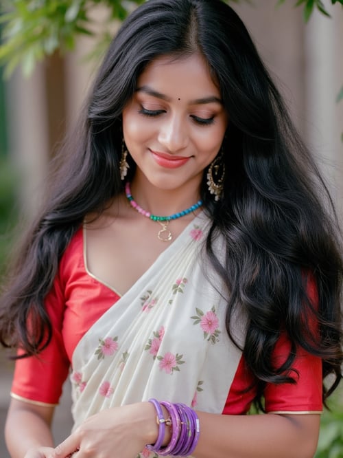 Traditional Saree by Speedy_Ai on Tensor.Art