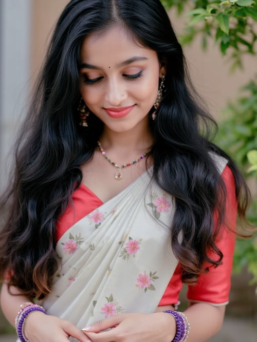 Traditional Saree by Speedy_Ai on Tensor.Art