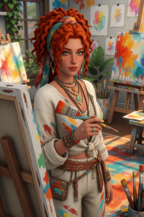 [ANI/K2T] Sims Style by Azriaelis on Tensor.Art
