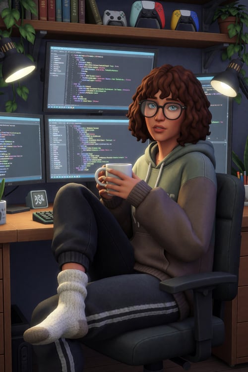 [ANI/K2T] Sims Style by Azriaelis on Tensor.Art