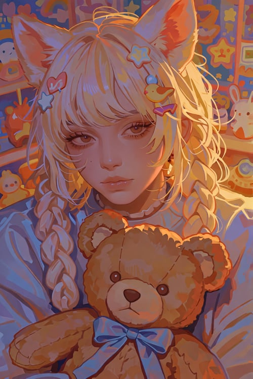 Niji Valley for KREA2 by PinkCotton 🎐 on Tensor.Art