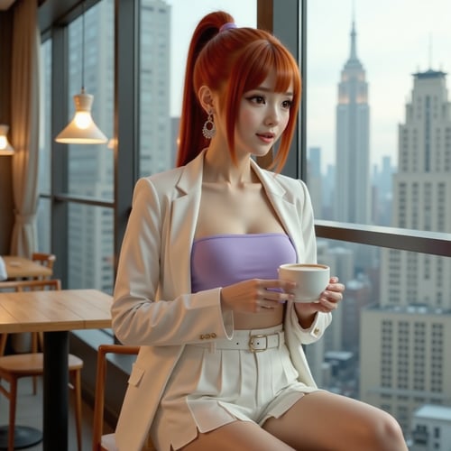 Black tube top girl by wefong2000 on Tensor.Art