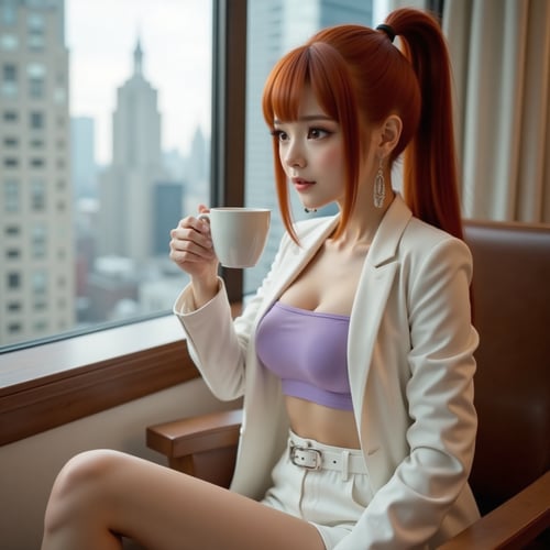 Black tube top girl by wefong2000 on Tensor.Art